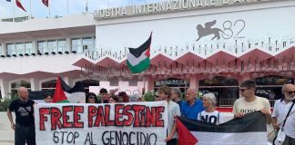 Mostra Venezia, oggi corteo proPal al Lido: attesi anche attori
