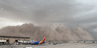 Una tempesta di sabbia travolge Phoenix: visibilità quasi nulla, danni e blackout