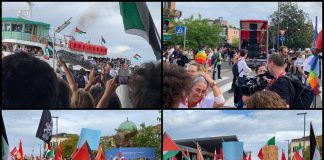 Corteo per Gaza al Lido di Venezia, organizzatori: “Siamo oltre 5mila”