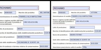 Botulino, richiamo del Ministero per 4 lotti di friarielli