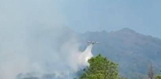 Fiamme sul Vesuvio, prefetto: “Ancora al lavoro, incendio si sta marginalizzando”