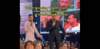 Israele, attivisti contro la guerra a Gaza interrompono il Grande Fratello in diretta tv