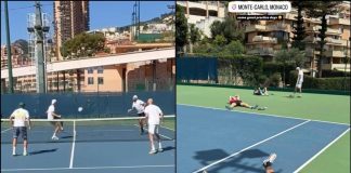 Sinner, allenamenti devastanti (e calcio tennis) a Montecarlo. Jannik prepara gli Us Open con Berrettini