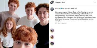 Serie tv ‘Harry Potter’, svelati i nuovi volti della famiglia Weasley