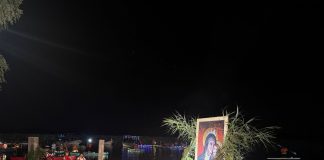 Nel buio la luce di Maria: il Mincio si fa preghiera a Grazie