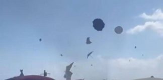 Tromba d’aria a Maccarese, il testimone: “Panico e ombrelloni scaraventati in cielo”