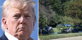 Usa, Trump contro i senzatetto: le foto e l’annuncio mentre va giocare