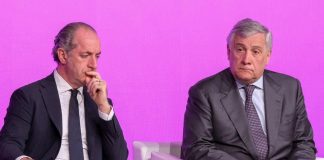 Veneto, Tajani: “Nessun veto a Lega ma lista Zaia non può far parte di accordo politico”