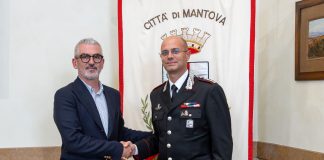 Mantova, il sindaco Palazzi incontra il nuovo comandante provinciale dei Carabinieri Vigliotta