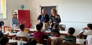 Motteggiana, primo giorno di scuola nel nuovo plesso dedicato a Piero Angela