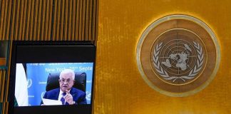Abbas all’Onu: “Pronti a governare Gaza, Hamas non deve avere un ruolo e no a uno Stato armato”