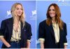 Julia Roberts presta i vestiti ad Amanda Seyfried, la scelta sostenibile a Venezia