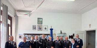 Mantova, il Colonnello Di Stefano saluta l’Anc prima del trasferimento a Roma