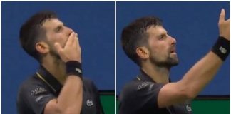 Djokovic, show agli Us Open: pubblico fischia, lui vince il set e manda baci