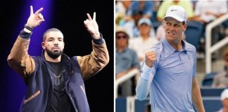 Sinner, Drake e la super scommessa da 300mila dollari su Jannik campione US Open