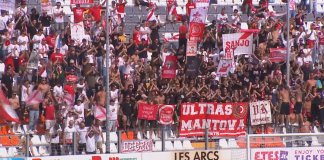 Trasferte vietate ai tifosi del Mantova: stop di due mesi