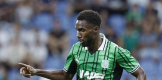 Sassuolo-Lazio 1-0, decide Fadera