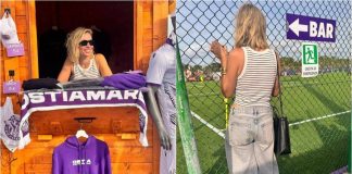 Sarah Felberbaum, passione Ostiamare: la moglie di De Rossi tra store e campo