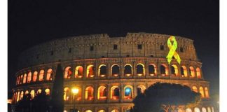 Nastro d’oro sui monumenti, al via campagna per sensibilizzare sulle cure del cancro infantile