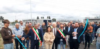 Ostiglia, Tea Spa inaugura il nuovo impianto di depurazione intercomunale