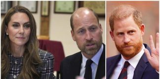 Harry, William e Kate omaggiano la regina Elisabetta ma non si incontrano