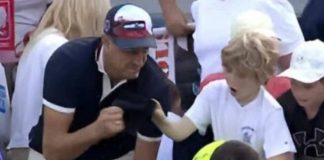 ‘Ruba’ un cappellino a un bambino agli Us Open, ora il milionario si scusa