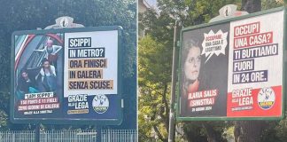 Lega rilancia i nuovi manifesti per il dl sicurezza: dopo l’Ia, ecco Salis e le ‘scippatrici vere’