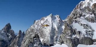 Monte Bianco, alpinista precipita per 150 metri
