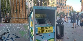 I municipio Roma, al via progetto sperimentale per raccolta oli vegetali esausti