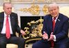 Trump incontra Erdogan e avverte Putin: “Molto deluso da lui, è momento di fermarsi. Gaza? Accordo vicino”