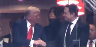 Trump-Musk, stretta di mano alla cerimonia per Charlie Kirk
