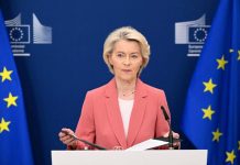 Ucraina, von der Leyen: “Europa ha piano per invio truppe, accordo con Usa”