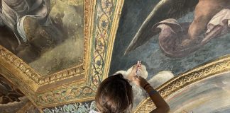 Palazzo Te, il soffitto di Amore e Psiche riacquista il suo splendore. E ora si pensa all’Esedra