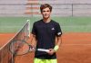 Giovane tennista Vasamì testimonial Intesa Sanpaolo con Sinner e Paolini