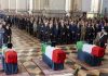 A Padova l’ultimo saluto ai tre carabinieri morti nel Veronese