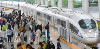 Cina: ferrovie, in aumento del 6% i viaggi passeggeri nei primi 9 mesi