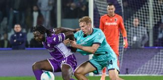 La Fiorentina rimonta con due rigori: è 2-2 contro il Bologna