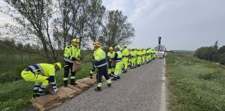 Due giorni di esercitazione per la Protezione civile: simulati nubifragio e piena del Po