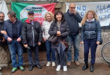 Sinistra Italiana in presidio contro la discarica di amianto a Marmirolo