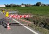 Motteggiana, cede la banchina in via 1 maggio: carreggiata ristretta