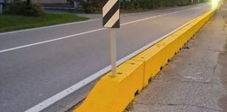 Moglia, completata la manutenzione dei “New Jersey” lungo via IV Novembre