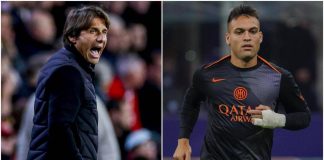 Conte gli dice qualcosa, Lautaro Martinez reagisce: rissa sfiorata in Napoli-Inter