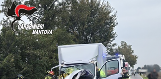 Scontro furgone-trattore tra Casalmoro e Acquafredda: 66enne elitrasportato a Brescia