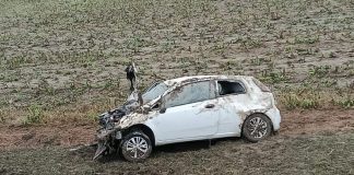 Dosolo, auto esce di strada e si ribalta: 31enne soccorso e trasportato in ospedale