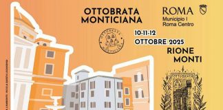 A Roma la 33esima edizione dell’Ottobrata Monticiana, dal 10 al 12 ottobre a Rione Monti