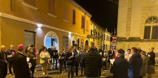 Goito in preghiera per la pace: pellegrinaggio e rosario alla Madonna della Salute