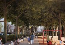 Piazza Virgiliana, al via i lavori della nuova area giochi: due settimane di cantiere