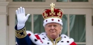Trump ‘trolla’ i manifestanti, il video con il presidente-re