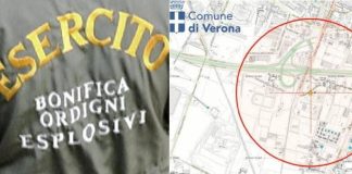 Bomba day a Verona, domenica chiuse A4 e tangenziale per disinnesco ordigno bellico