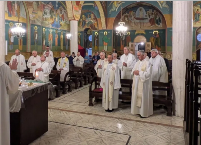 vescovi lombardi Terra Santa messa